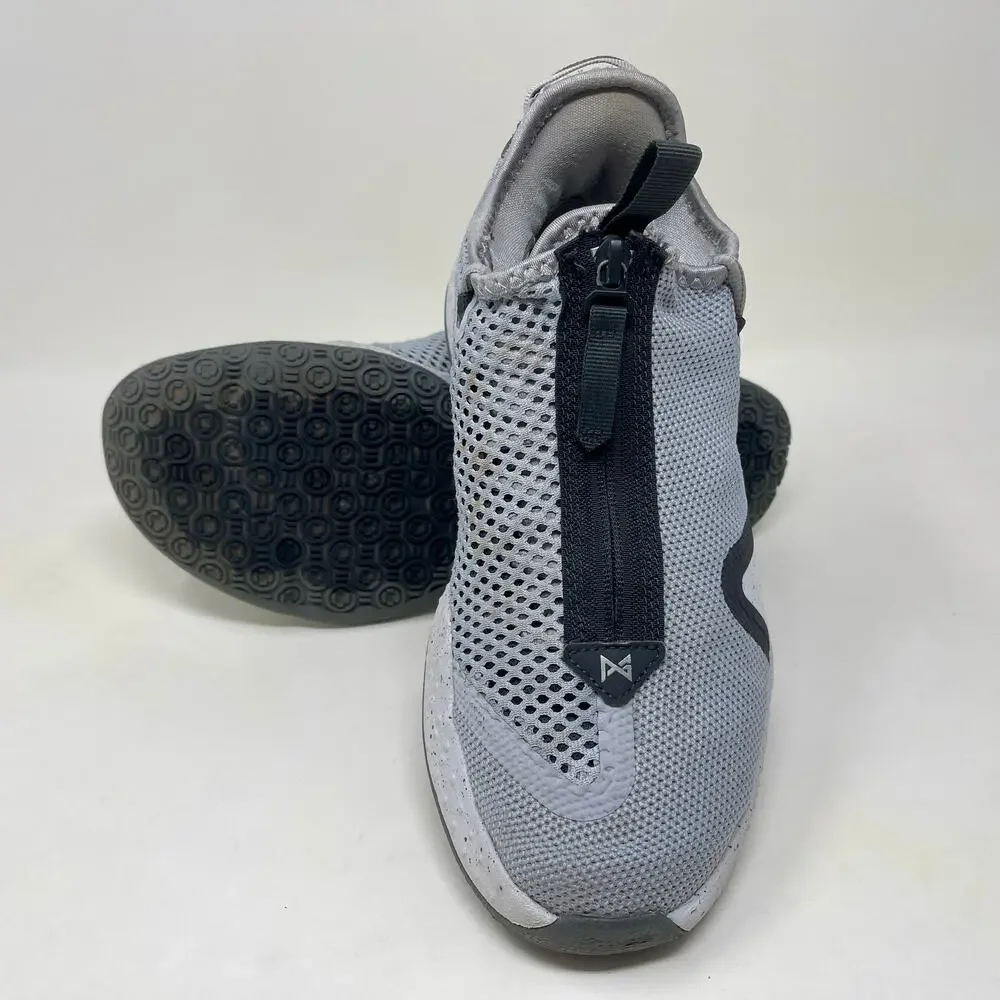 Nike PG 4 Team Basketball Shoes Men's 8 1/2 Wolf Gray 103.5=L.5.7